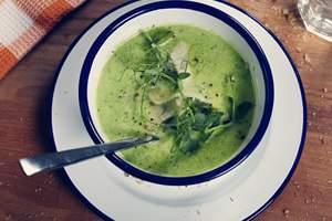 Friska minted_spring_green_soup