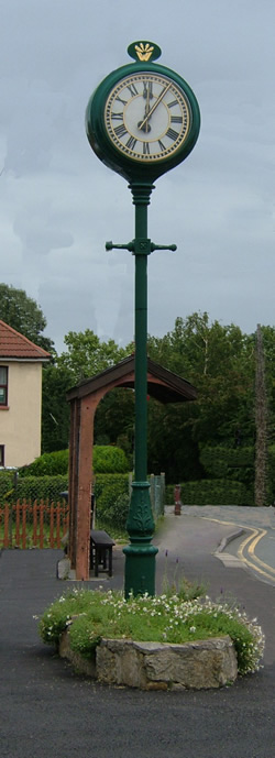 Whitchurch village clock