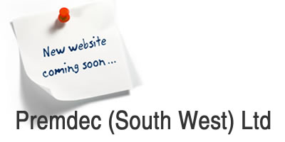 screen shot of premdec's website 